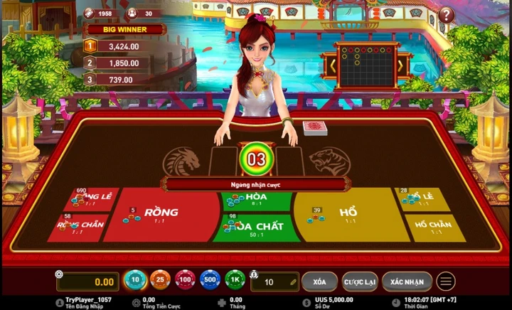 Rồng hổ trực tuyến W88 trò chơi chất lượng giúp người chơi đổi đời nhanh chóng 3 Rồng hổ trực tuyến W88 Cuốn hút người chơi với giao diện đỉnh cao