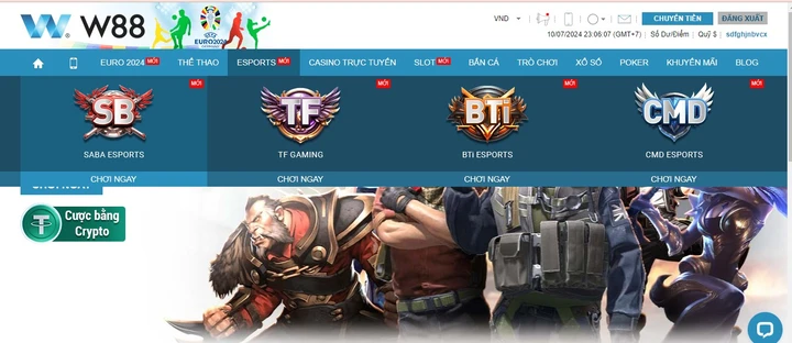 SABA Esports W88 đỉnh cao cá cược thể thao, nơi đam mê và chiến thắng hội tụ hoàn hảo 28 Tổng hợp các tựa game hấp dẫn tại SABA Esports W88